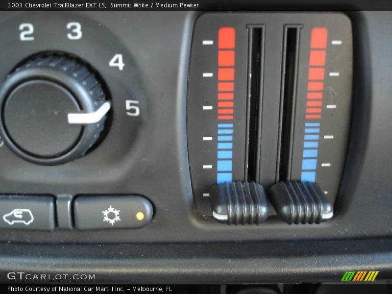Summit White / Medium Pewter 2003 Chevrolet TrailBlazer EXT LS
