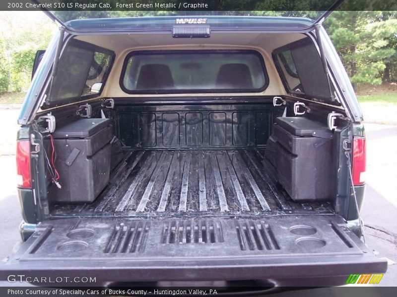 Forest Green Metallic / Graphite 2002 Chevrolet S10 LS Regular Cab