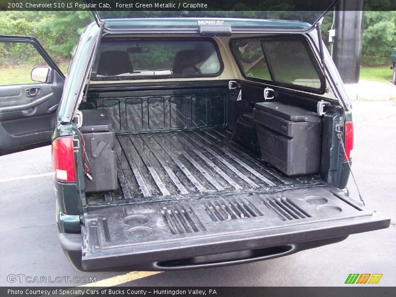 Forest Green Metallic / Graphite 2002 Chevrolet S10 LS Regular Cab