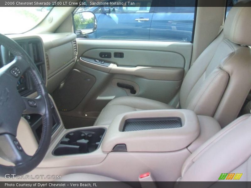 Sandstone Metallic / Tan 2006 Chevrolet Silverado 1500 LT Crew Cab