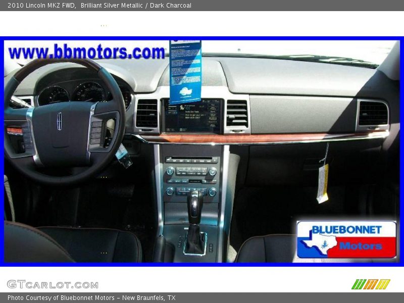 Brilliant Silver Metallic / Dark Charcoal 2010 Lincoln MKZ FWD