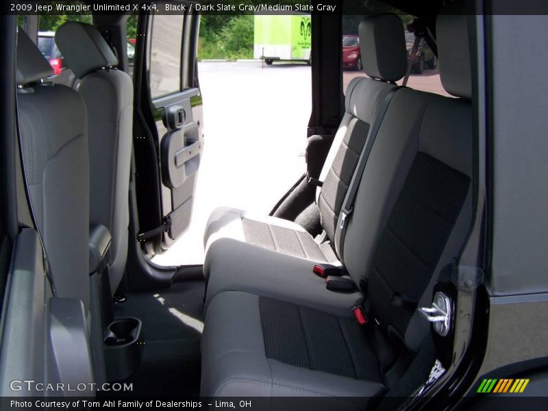 Black / Dark Slate Gray/Medium Slate Gray 2009 Jeep Wrangler Unlimited X 4x4