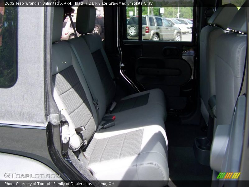 Black / Dark Slate Gray/Medium Slate Gray 2009 Jeep Wrangler Unlimited X 4x4