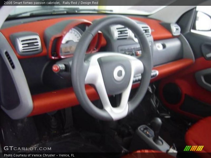 Rally Red / Design Red 2008 Smart fortwo passion cabriolet