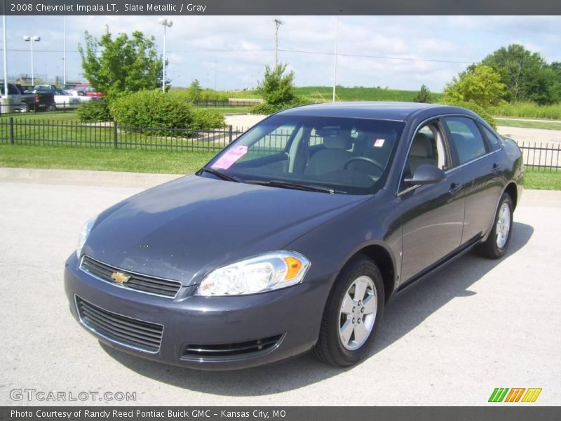 Slate Metallic / Gray 2008 Chevrolet Impala LT