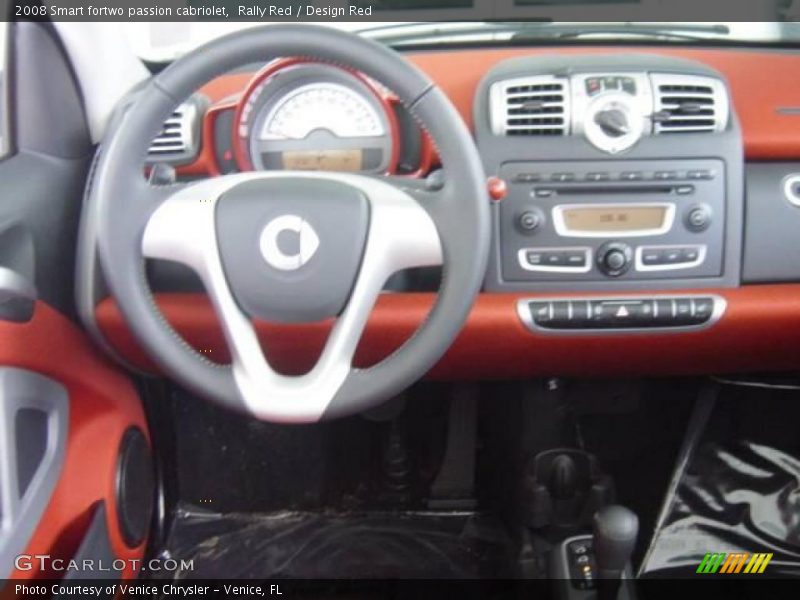 Rally Red / Design Red 2008 Smart fortwo passion cabriolet