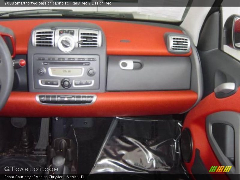 Rally Red / Design Red 2008 Smart fortwo passion cabriolet