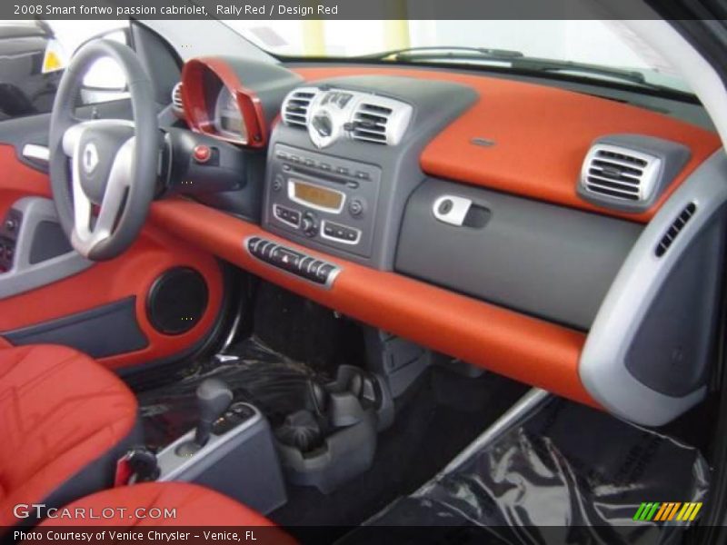 Rally Red / Design Red 2008 Smart fortwo passion cabriolet