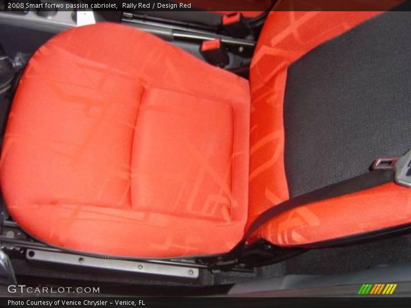 Rally Red / Design Red 2008 Smart fortwo passion cabriolet