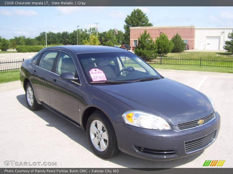 Slate Metallic / Gray 2008 Chevrolet Impala LT