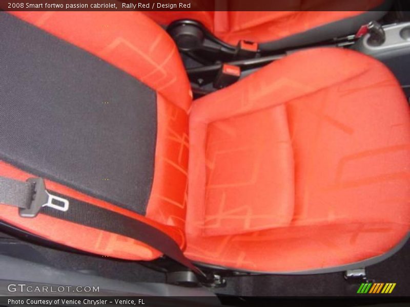Rally Red / Design Red 2008 Smart fortwo passion cabriolet