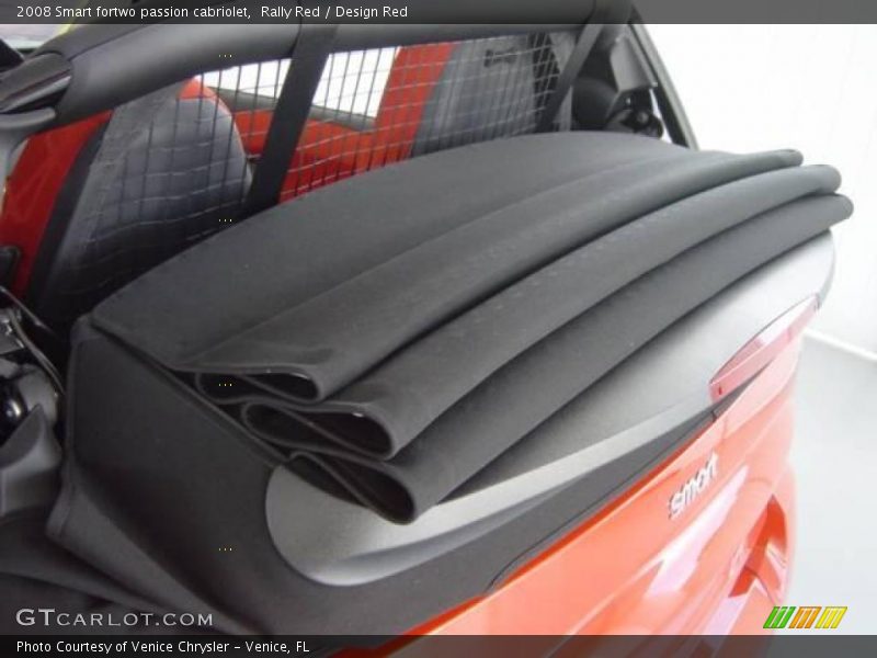 Rally Red / Design Red 2008 Smart fortwo passion cabriolet