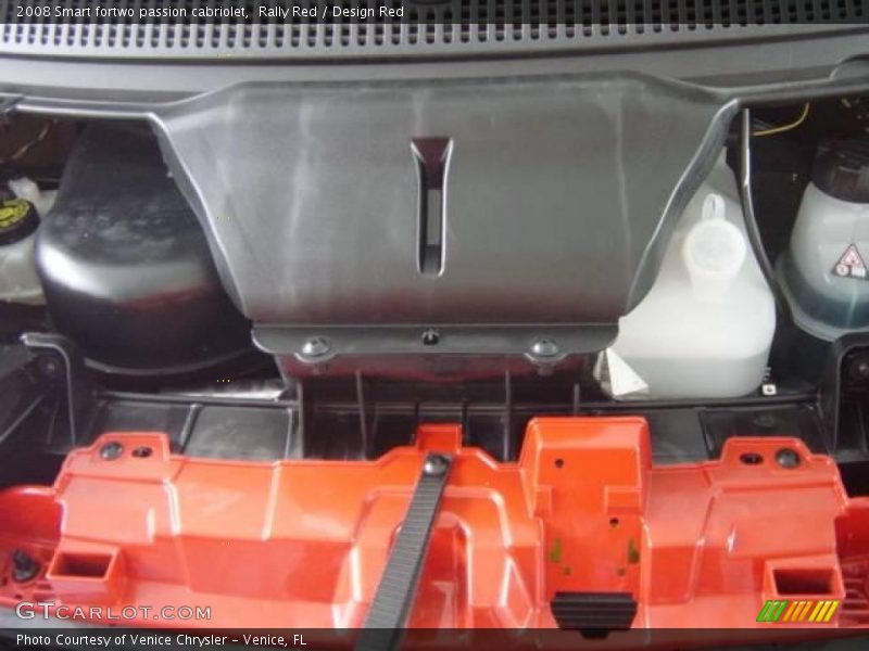 Rally Red / Design Red 2008 Smart fortwo passion cabriolet