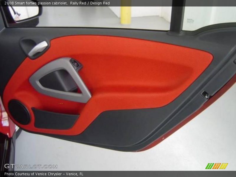 Rally Red / Design Red 2008 Smart fortwo passion cabriolet