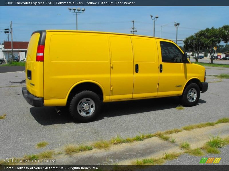 Yellow / Medium Dark Pewter 2006 Chevrolet Express 2500 Commercial Van