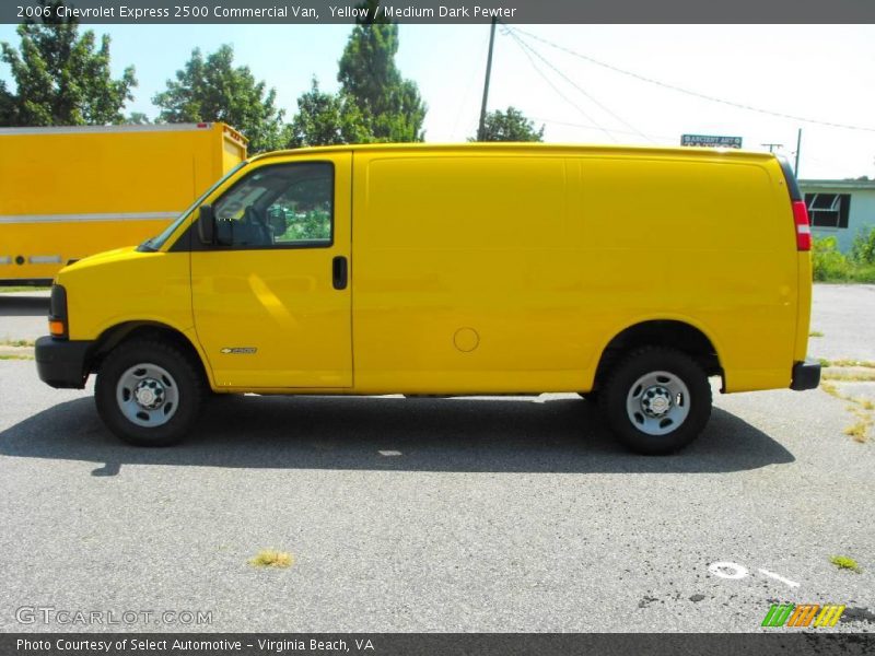 Yellow / Medium Dark Pewter 2006 Chevrolet Express 2500 Commercial Van
