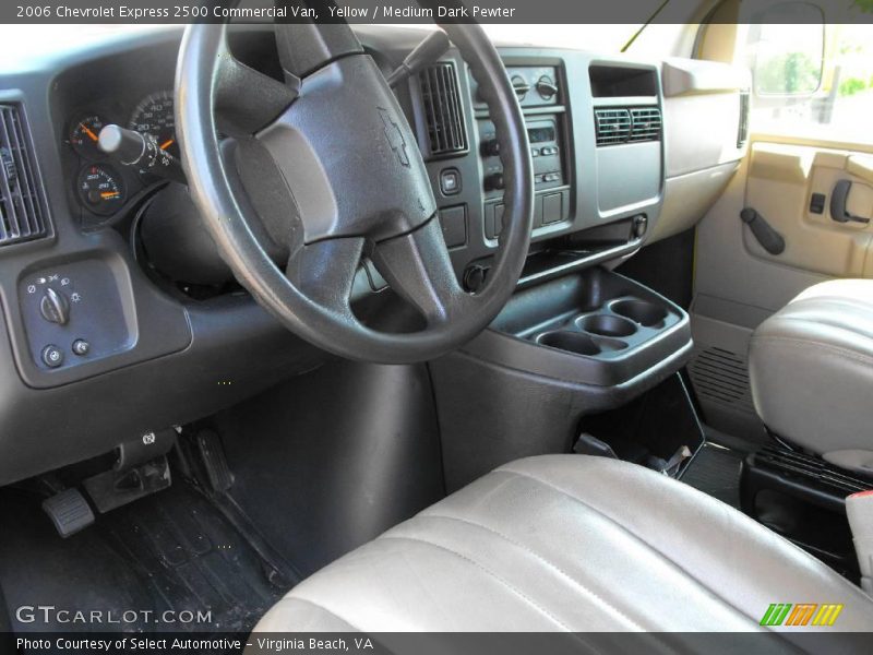 Yellow / Medium Dark Pewter 2006 Chevrolet Express 2500 Commercial Van