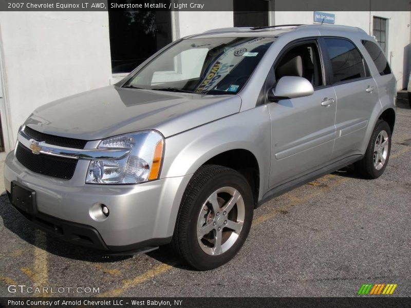 Silverstone Metallic / Light Gray 2007 Chevrolet Equinox LT AWD