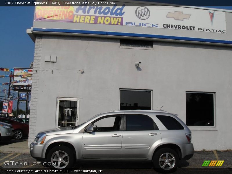 Silverstone Metallic / Light Gray 2007 Chevrolet Equinox LT AWD