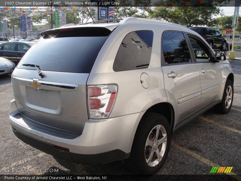 Silverstone Metallic / Light Gray 2007 Chevrolet Equinox LT AWD