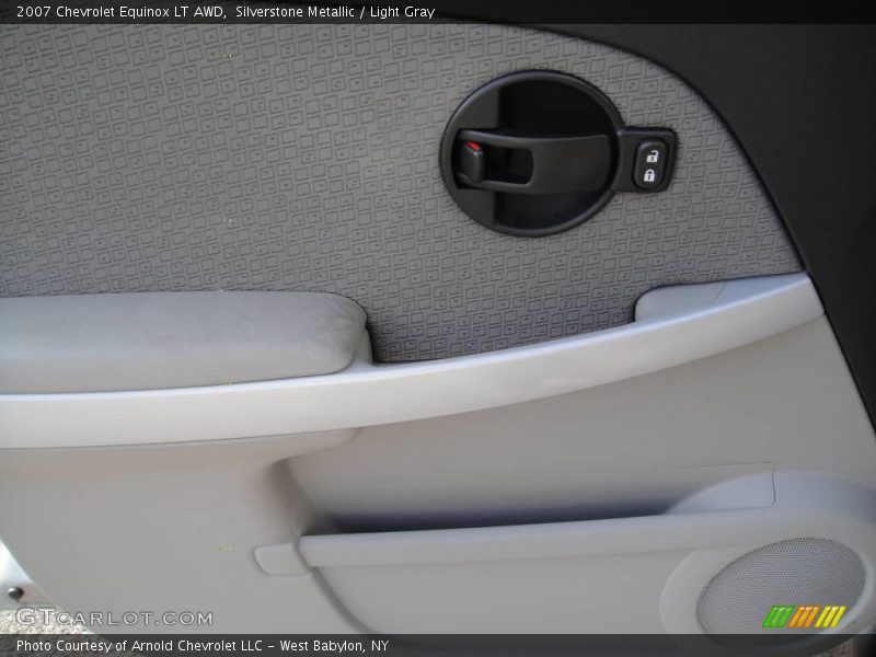 Silverstone Metallic / Light Gray 2007 Chevrolet Equinox LT AWD