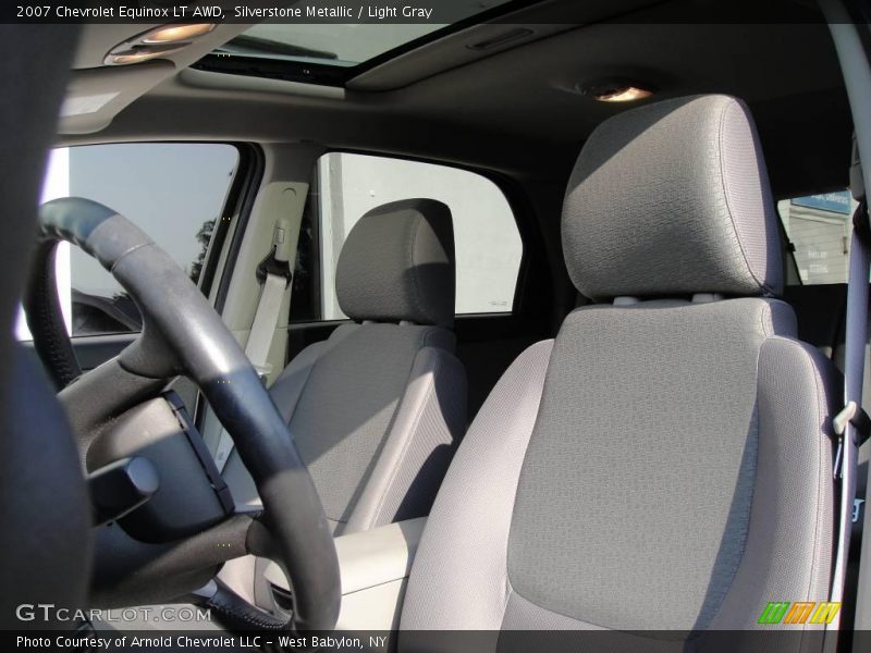 Silverstone Metallic / Light Gray 2007 Chevrolet Equinox LT AWD
