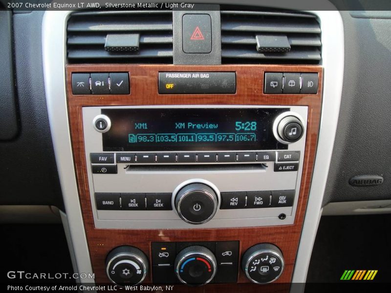Silverstone Metallic / Light Gray 2007 Chevrolet Equinox LT AWD
