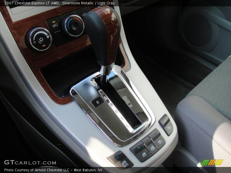 Silverstone Metallic / Light Gray 2007 Chevrolet Equinox LT AWD