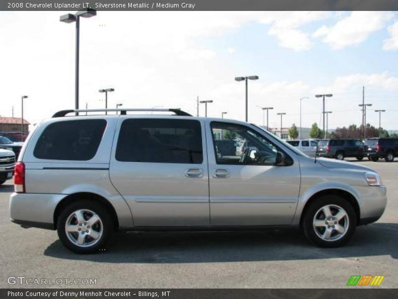 Silverstone Metallic / Medium Gray 2008 Chevrolet Uplander LT