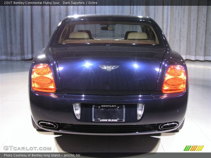 Dark Sapphire / Ochre 2007 Bentley Continental Flying Spur