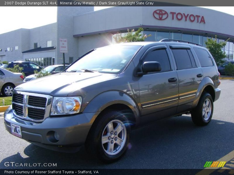 Mineral Gray Metallic / Dark Slate Gray/Light Slate Gray 2007 Dodge Durango SLT 4x4