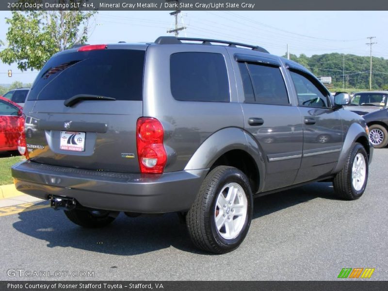 Mineral Gray Metallic / Dark Slate Gray/Light Slate Gray 2007 Dodge Durango SLT 4x4