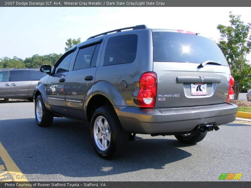 Mineral Gray Metallic / Dark Slate Gray/Light Slate Gray 2007 Dodge Durango SLT 4x4
