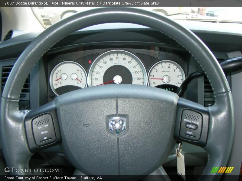 Mineral Gray Metallic / Dark Slate Gray/Light Slate Gray 2007 Dodge Durango SLT 4x4