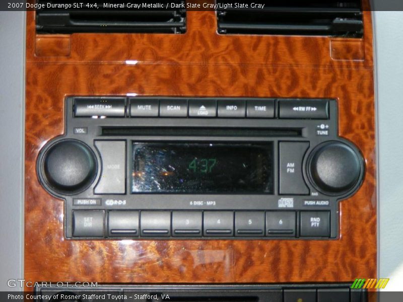Mineral Gray Metallic / Dark Slate Gray/Light Slate Gray 2007 Dodge Durango SLT 4x4