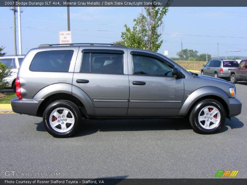 Mineral Gray Metallic / Dark Slate Gray/Light Slate Gray 2007 Dodge Durango SLT 4x4