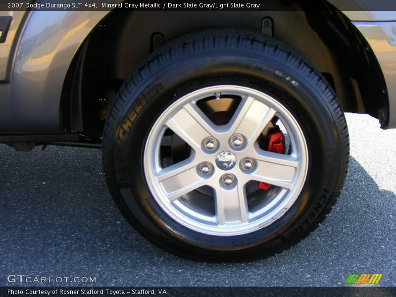 Mineral Gray Metallic / Dark Slate Gray/Light Slate Gray 2007 Dodge Durango SLT 4x4