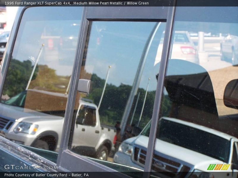 Medium Willow Pearl Metallic / Willow Green 1996 Ford Ranger XLT SuperCab 4x4