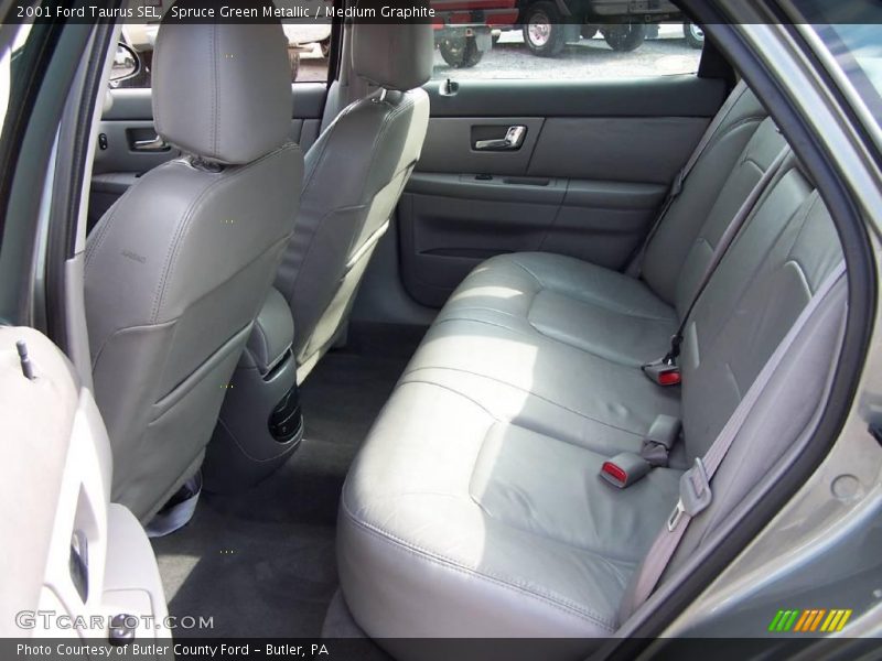 Spruce Green Metallic / Medium Graphite 2001 Ford Taurus SEL