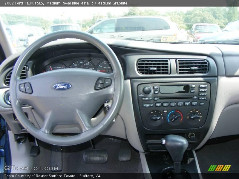 Dashboard of 2002 Taurus SES