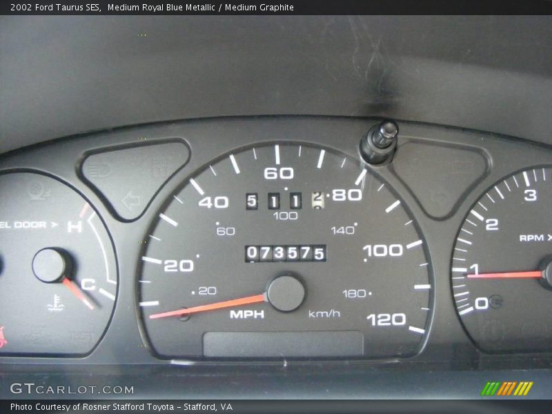  2002 Taurus SES SES Gauges