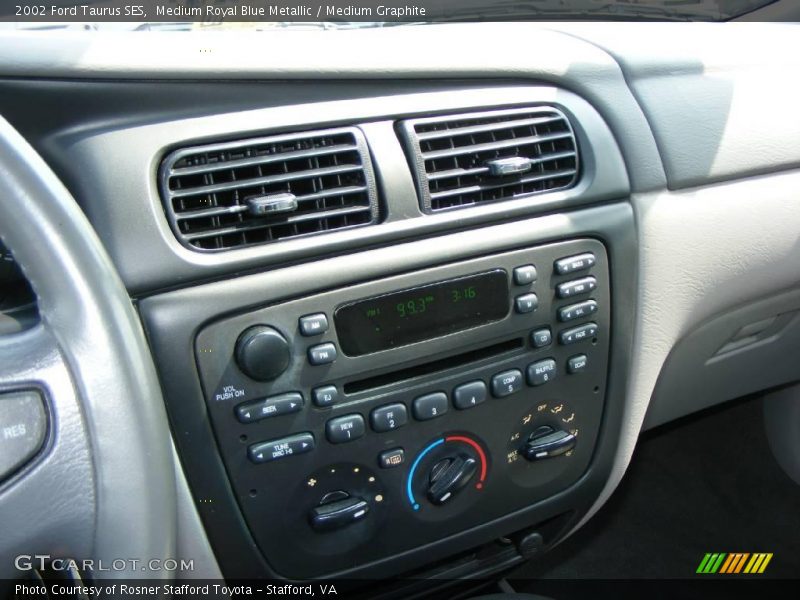 Controls of 2002 Taurus SES