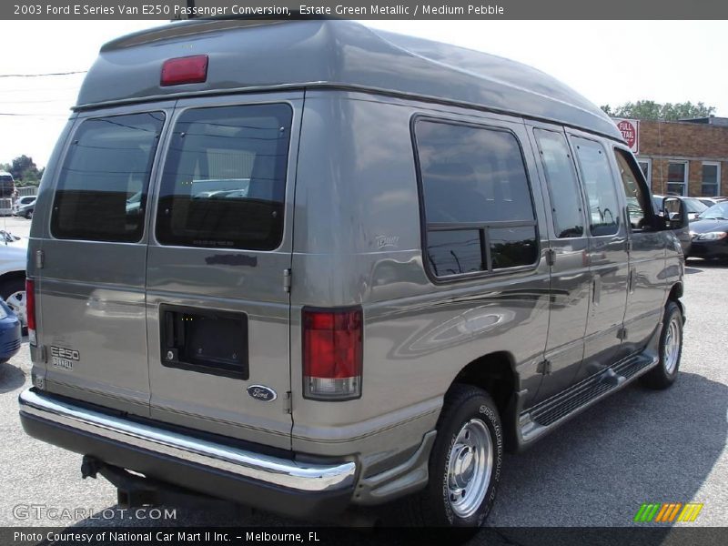 Estate Green Metallic / Medium Pebble 2003 Ford E Series Van E250 Passenger Conversion