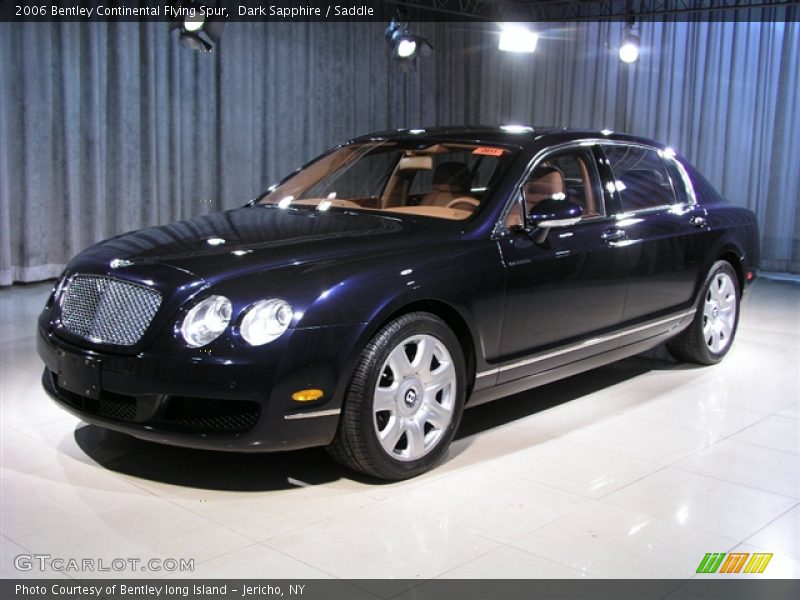 Dark Sapphire / Saddle 2006 Bentley Continental Flying Spur
