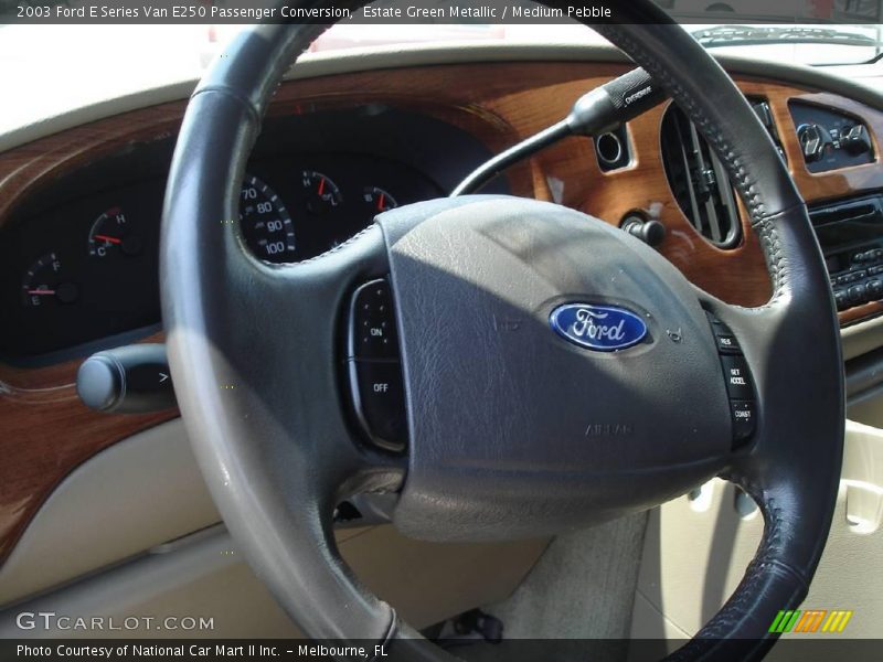 Estate Green Metallic / Medium Pebble 2003 Ford E Series Van E250 Passenger Conversion