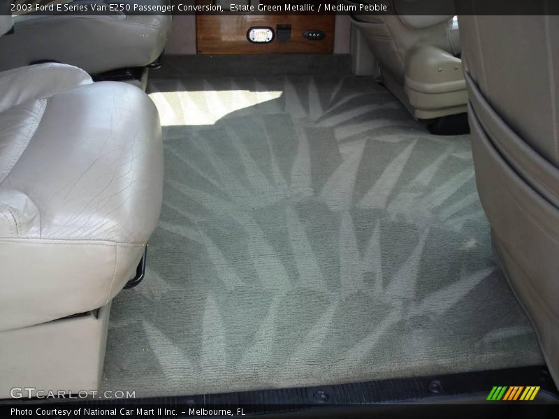 Estate Green Metallic / Medium Pebble 2003 Ford E Series Van E250 Passenger Conversion