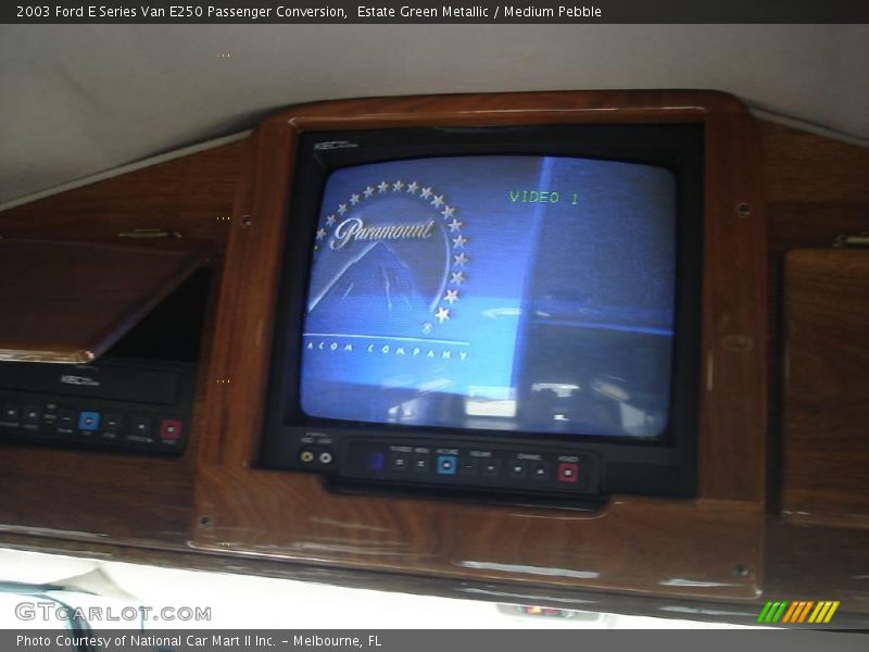 Estate Green Metallic / Medium Pebble 2003 Ford E Series Van E250 Passenger Conversion