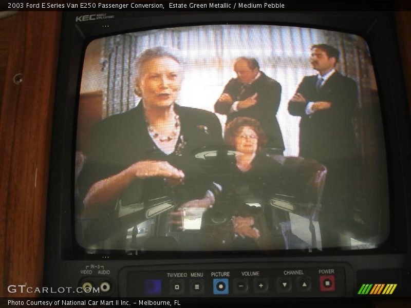 Estate Green Metallic / Medium Pebble 2003 Ford E Series Van E250 Passenger Conversion