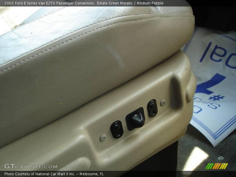 Estate Green Metallic / Medium Pebble 2003 Ford E Series Van E250 Passenger Conversion