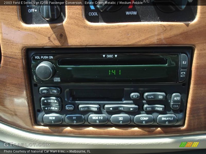 Estate Green Metallic / Medium Pebble 2003 Ford E Series Van E250 Passenger Conversion